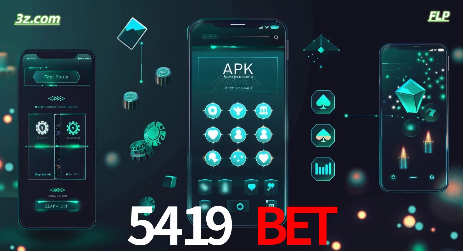 5419 bet Brasil APK app para apostas em slots, roleta e jogos online