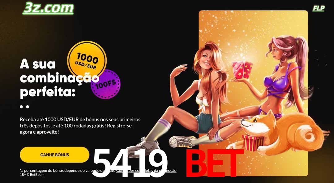 5419 bet cassino online Brasil com promoção especial de depósito e jackpots