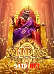 5419 bet Midas Fortune - slot game inspirado no rei Midas, disponível no casino online do Brasil