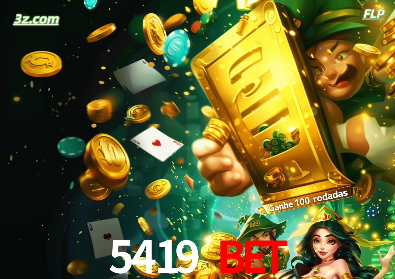 Cassino online 5419 bet Brasil com caça-níqueis e bônus de 100 rodadas grátis