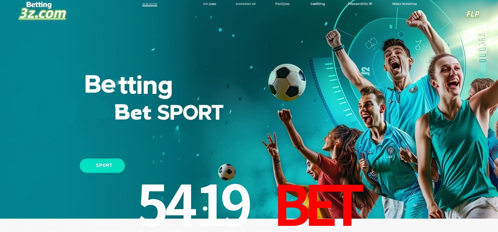 5419 bet apostas esportivas online com futebol e torcida animada no Brasil